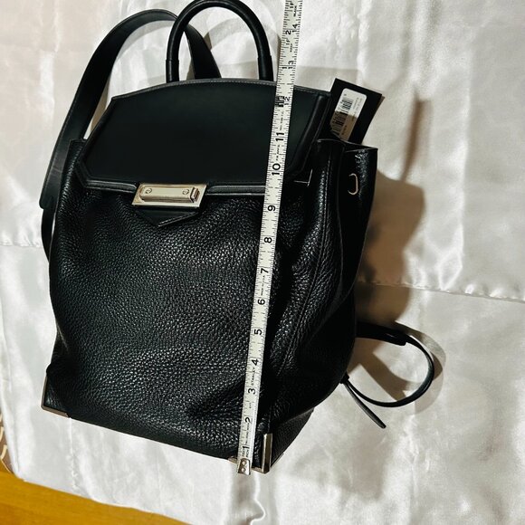 Brand New! Alexander Wang Prisma Skeletal Black Pebbled Leather Backpack (NWT) main image 6